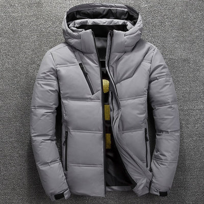 BOLUBAO 2019 Winter Down Parkas Mens Quality Thermal Thick  Parka Male Warm Outwear Fashion White Duck Down Jacket Men Coats