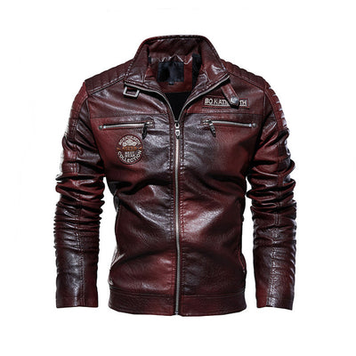 2019 Men's Natural Real Leather Jacket Men Motorcycle Hip Hop Biker Winter Coat Men Warm Genuine Leather Jackets plus size 3XL