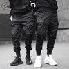 Ribbons Cargo Pants Men  Casual Streetwear Harajuku Pants Hip Hop Trendy casual youth slim pants  Stylish Men's Jogger Trousers