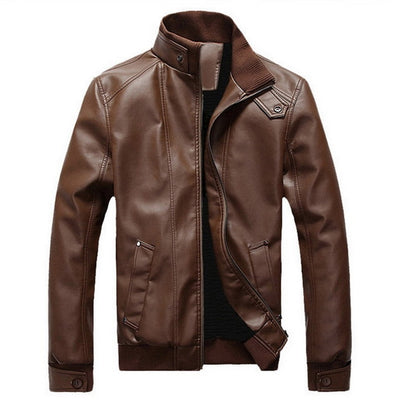 DIHOPE Winter Mens Genuine Leather Jackets Brand Real 100% Sheepskin Coat Jaqueta Couro Male Genuine Leather Jacket for Men