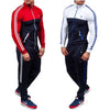 ZOGAA mens tracksuit Russian classic style mens track suit set Red and white plus size S-XXXXL men clothes 2018 sweat suits men