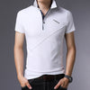 JANPA Style 2019 Brand Casual Polo Shirts Short Sleeve Men Summer Cotton Breathable Tops Tee ASIAN SIZE M-5XL 6XL